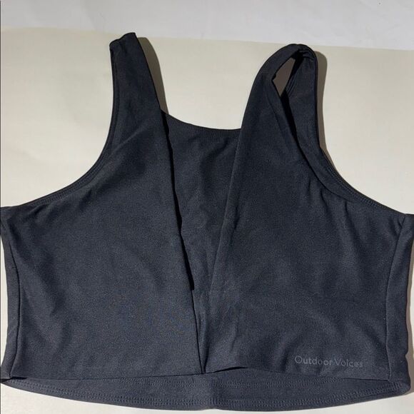 Outdoor Voices Venus Crop Top Black - Picture 2 of 3